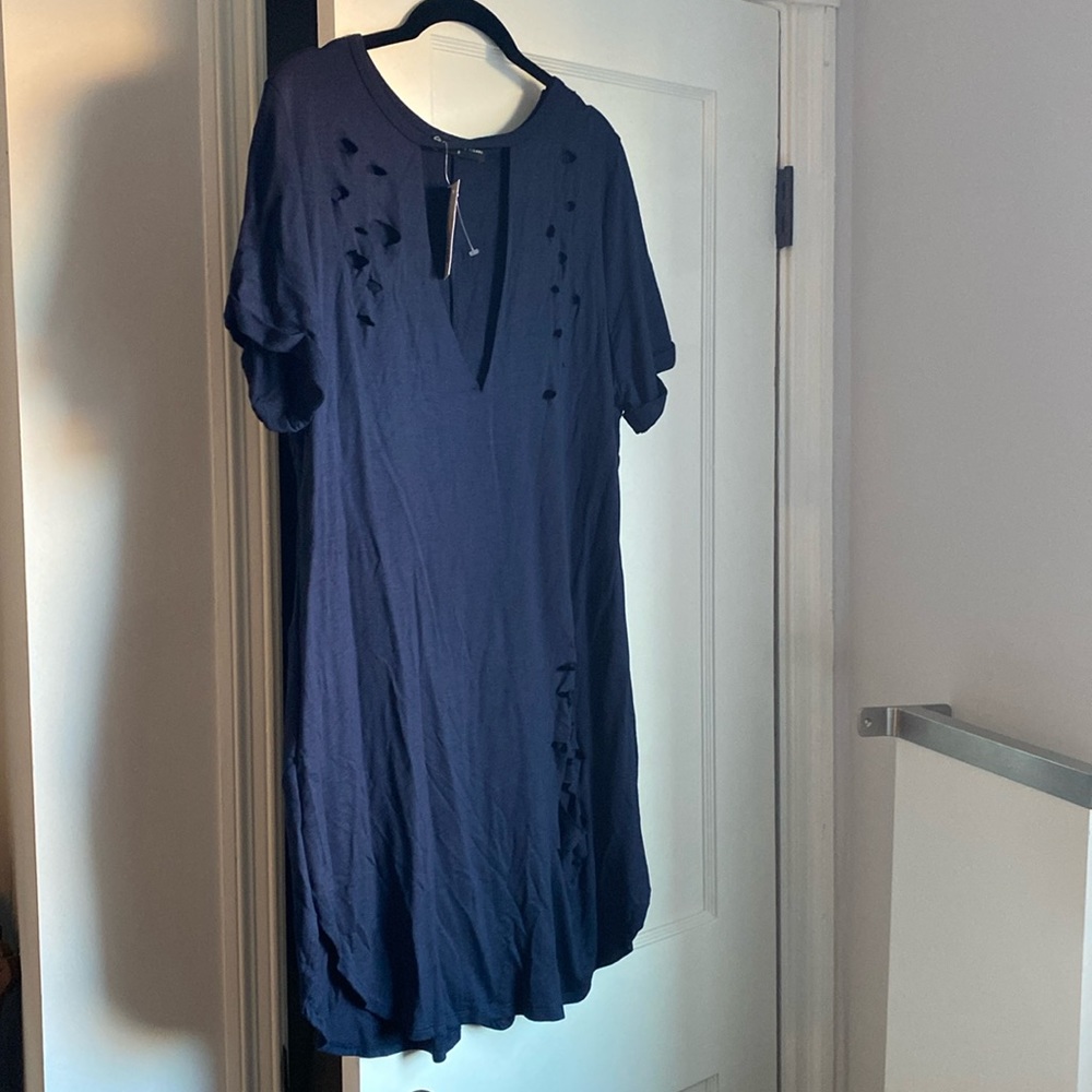 Blue Fashion to Figure dress